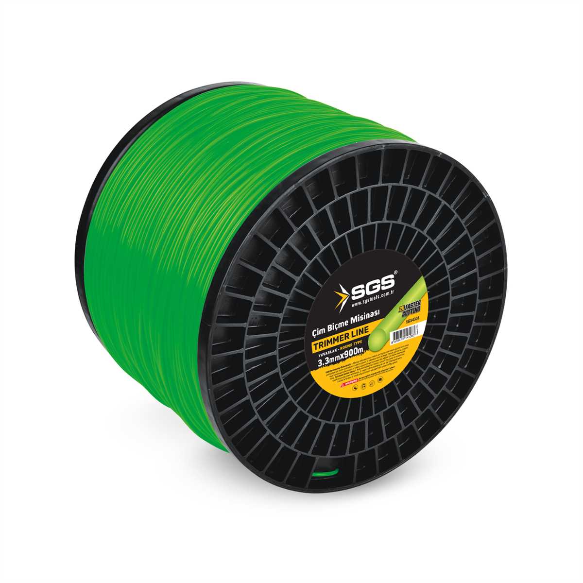 TIRPAN MİSİNASI 3.3 MM 900 MT YUVARLAK (YEŞİL)